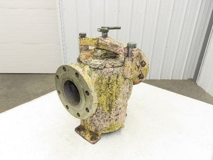 Hayward Model 72 Simplex 4" Inline Basket Strainer Cast Iron 200 PSI Flanged