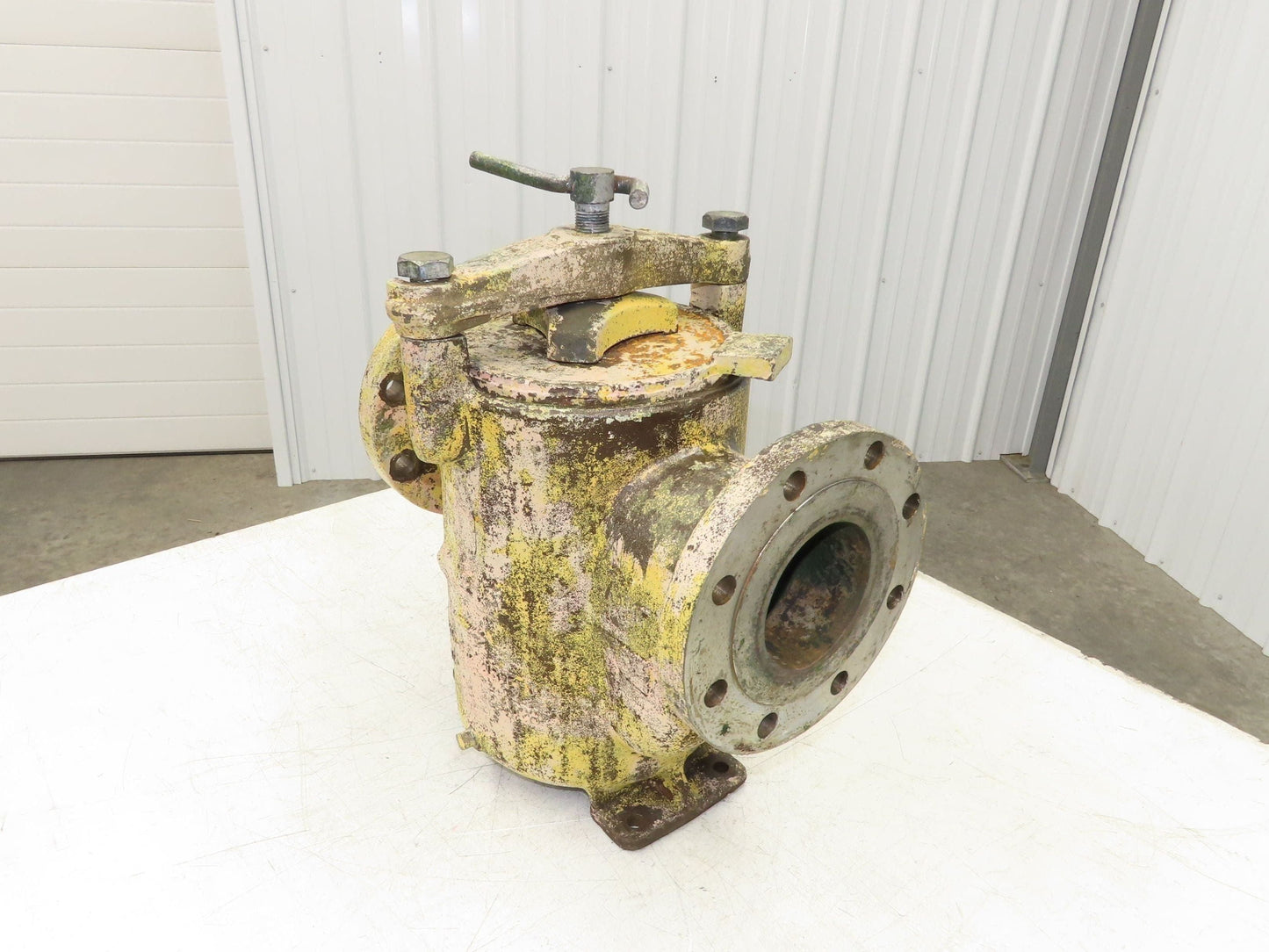 Hayward Model 72 Simplex 4" Inline Basket Strainer Cast Iron 200 PSI Flanged