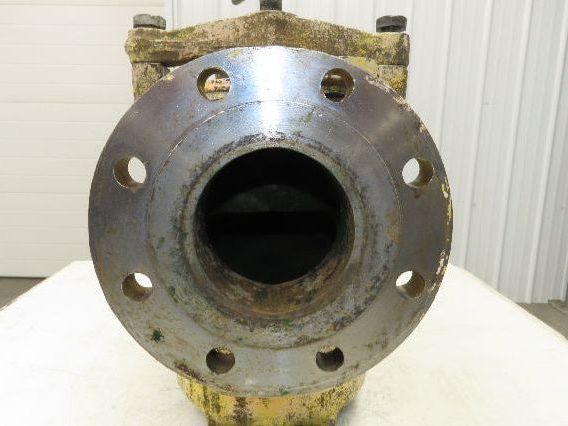 Hayward Model 72 Simplex 4" Inline Basket Strainer Cast Iron 200 PSI Flanged