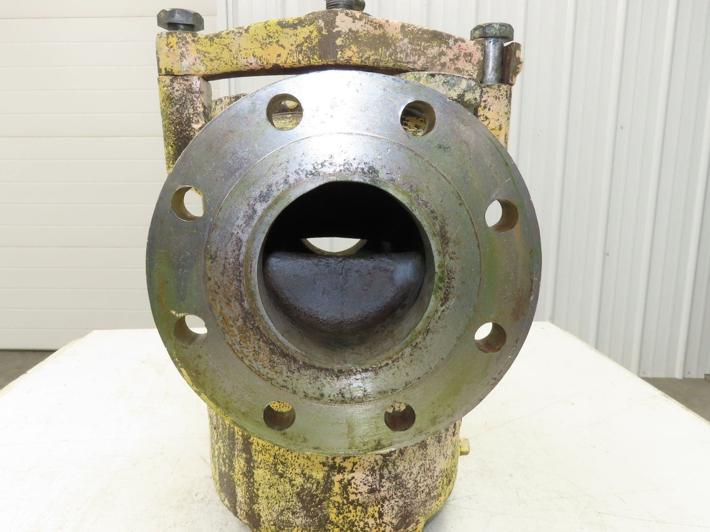 Hayward Model 72 Simplex 4" Inline Basket Strainer Cast Iron 200 PSI Flanged