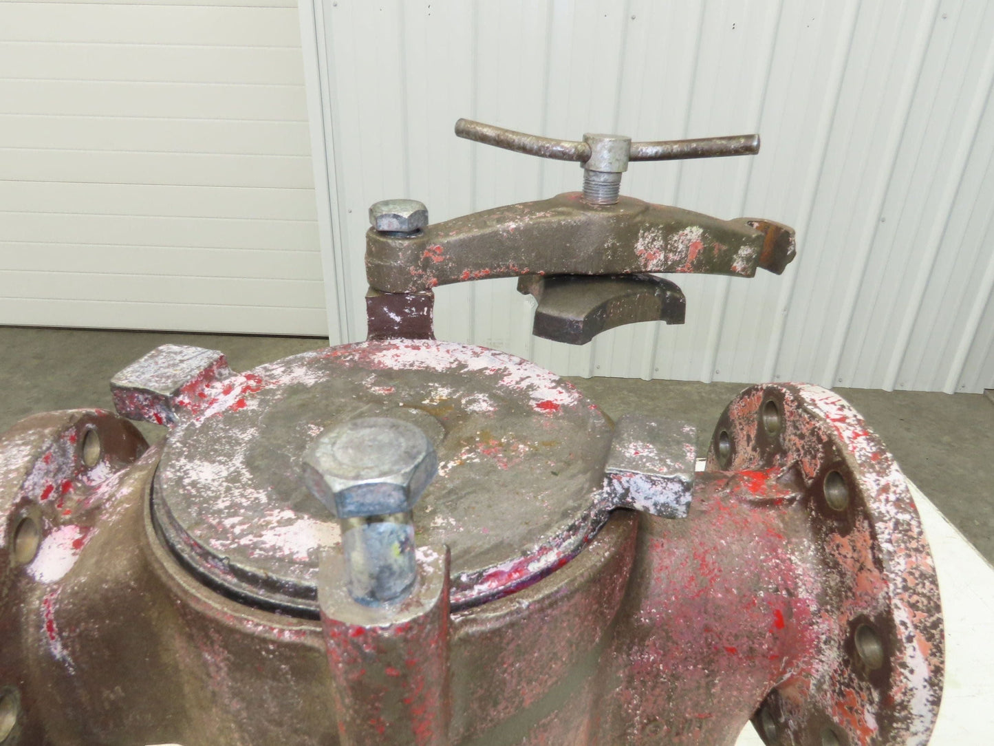 Hayward Model 72 Simplex 4" Inline Basket Strainer Cast Iron 200 PSI Flanged