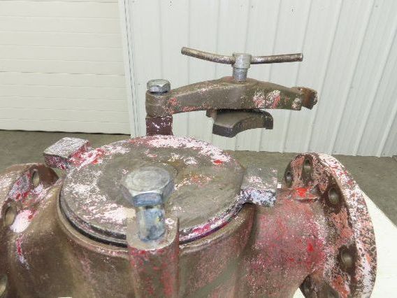 Hayward Model 72 Simplex 4" Inline Basket Strainer Cast Iron 200 PSI Flanged