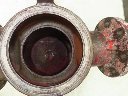 Hayward Model 72 Simplex 4" Inline Basket Strainer Cast Iron 200 PSI Flanged