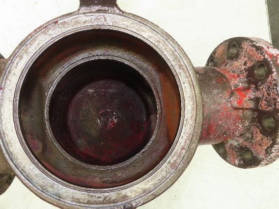 Hayward Model 72 Simplex 4" Inline Basket Strainer Cast Iron 200 PSI Flanged