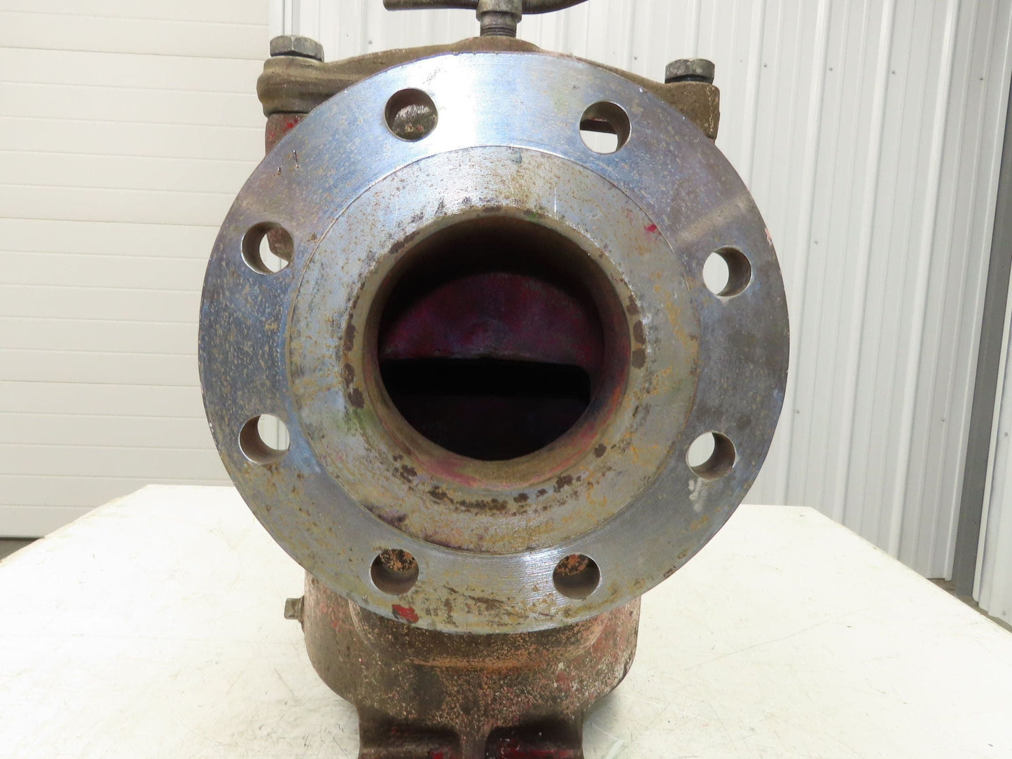 Hayward Model 72 Simplex 4" Inline Basket Strainer Cast Iron 200 PSI Flanged