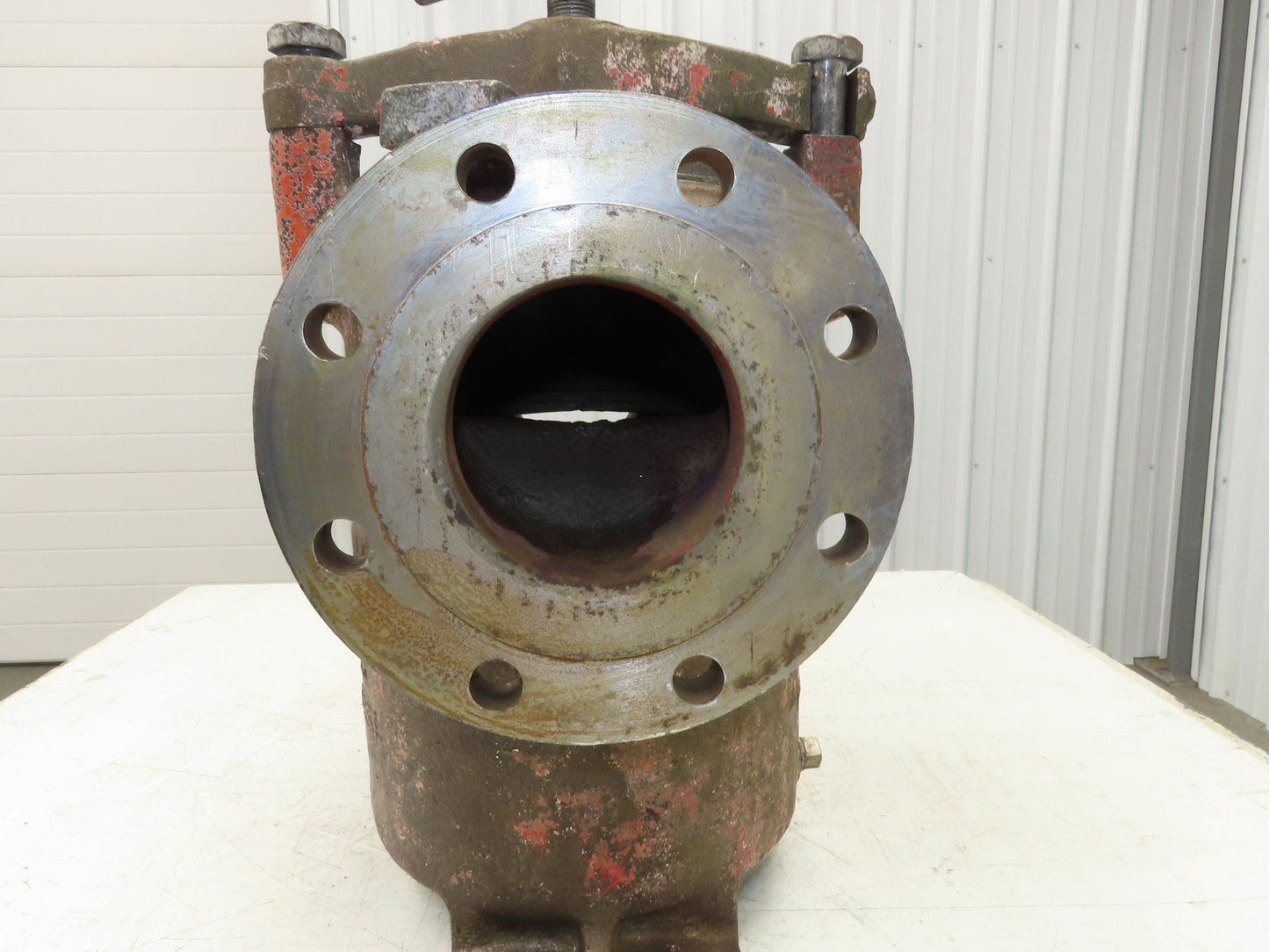 Hayward Model 72 Simplex 4" Inline Basket Strainer Cast Iron 200 PSI Flanged