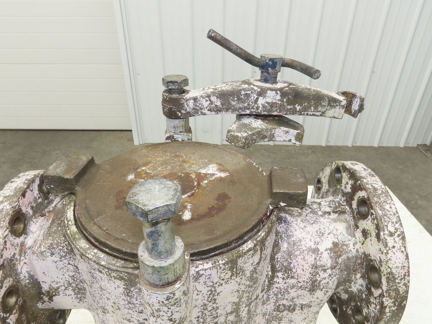 Hayward Model 72 Simplex 4" Inline Basket Strainer Cast Iron 200 PSI Flanged