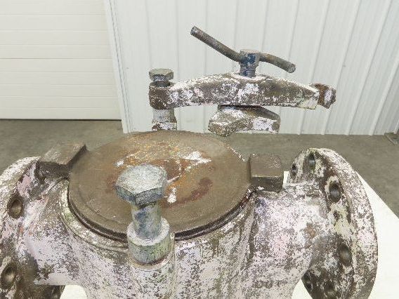 Hayward Model 72 Simplex 4" Inline Basket Strainer Cast Iron 200 PSI Flanged