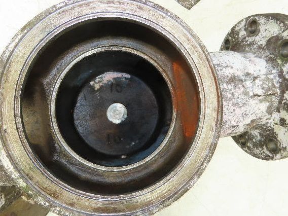 Hayward Model 72 Simplex 4" Inline Basket Strainer Cast Iron 200 PSI Flanged