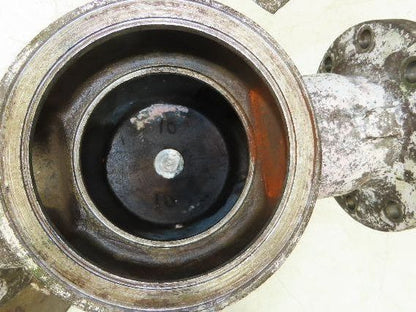 Hayward Model 72 Simplex 4" Inline Basket Strainer Cast Iron 200 PSI Flanged