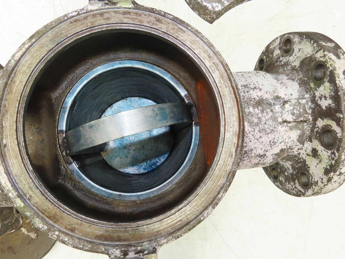 Hayward Model 72 Simplex 4" Inline Basket Strainer Cast Iron 200 PSI Flanged