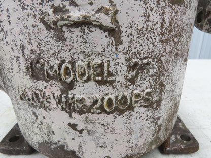 Hayward Model 72 Simplex 4" Inline Basket Strainer Cast Iron 200 PSI Flanged