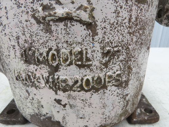 Hayward Model 72 Simplex 4" Inline Basket Strainer Cast Iron 200 PSI Flanged