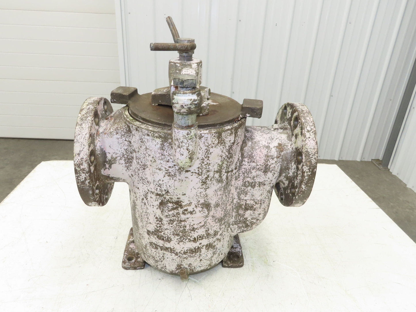 Hayward Model 72 Simplex 4" Inline Basket Strainer Cast Iron 200 PSI Flanged