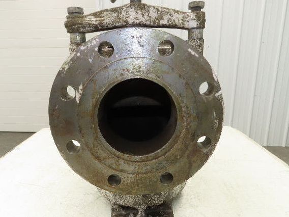 Hayward Model 72 Simplex 4" Inline Basket Strainer Cast Iron 200 PSI Flanged