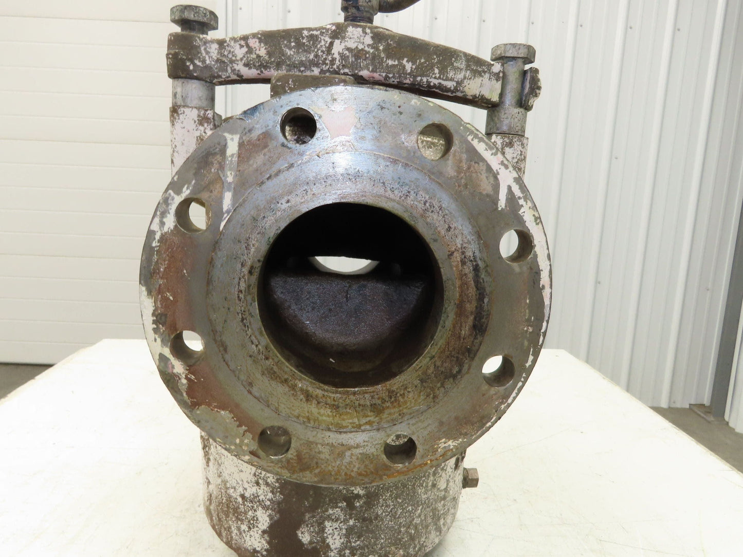 Hayward Model 72 Simplex 4" Inline Basket Strainer Cast Iron 200 PSI Flanged