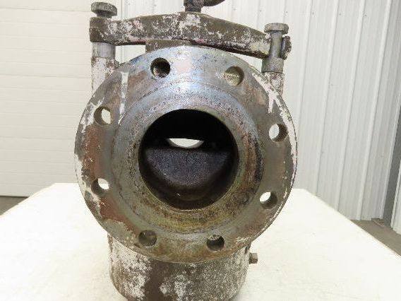 Hayward Model 72 Simplex 4" Inline Basket Strainer Cast Iron 200 PSI Flanged