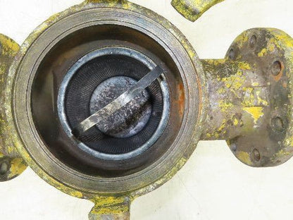 Hayward Model 72 Simplex 4" Inline Basket Strainer Cast Iron 200 PSI Flanged