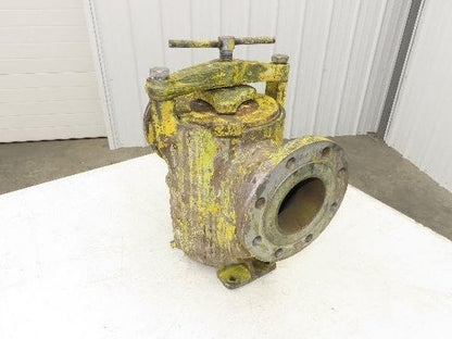 Hayward Model 72 Simplex 4" Inline Basket Strainer Cast Iron 200 PSI Flanged