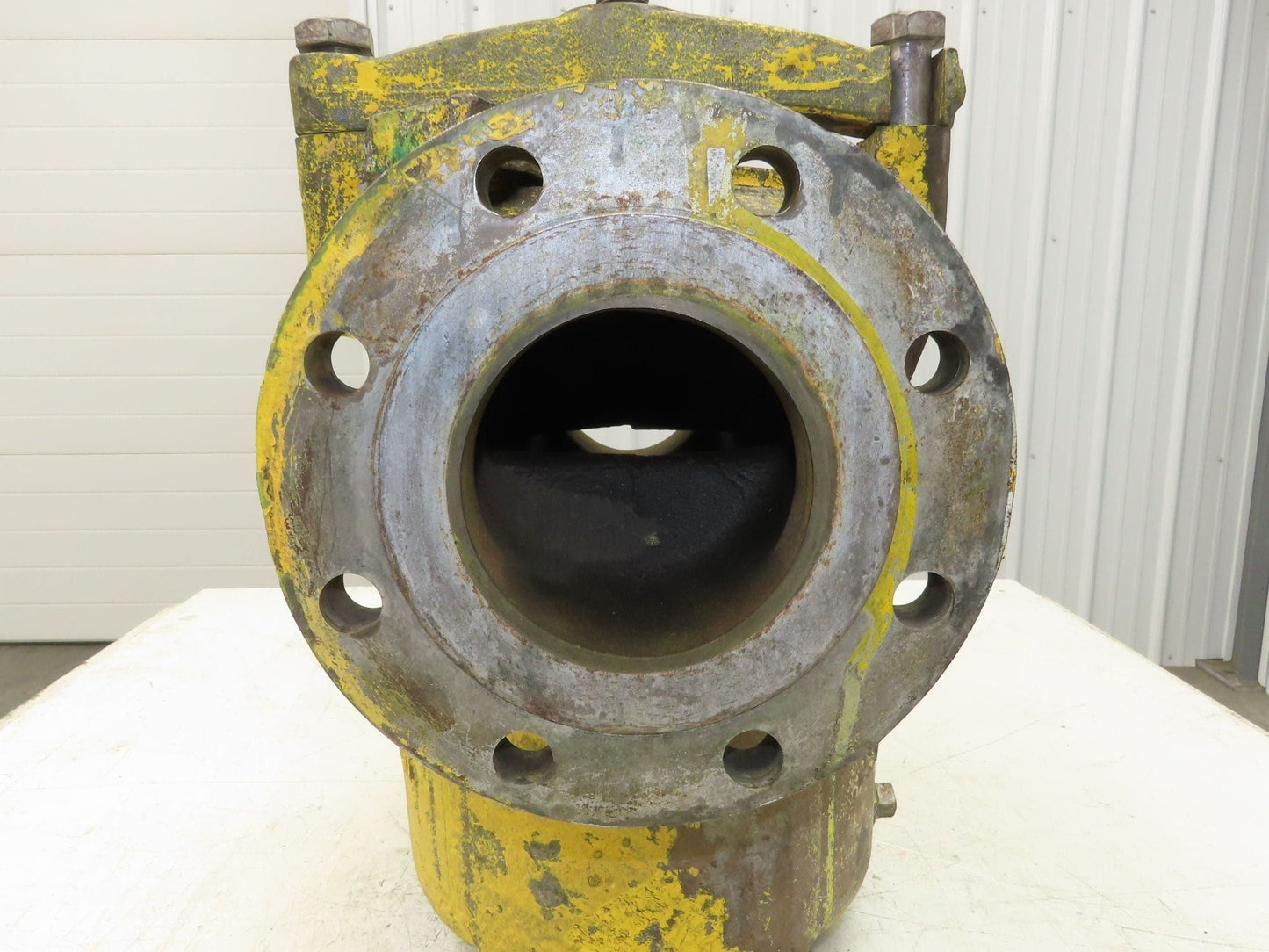 Hayward Model 72 Simplex 4" Inline Basket Strainer Cast Iron 200 PSI Flanged