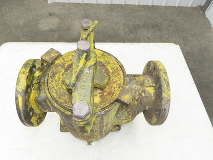 Hayward Model 72 Simplex 4" Inline Basket Strainer Cast Iron 200 PSI Flanged