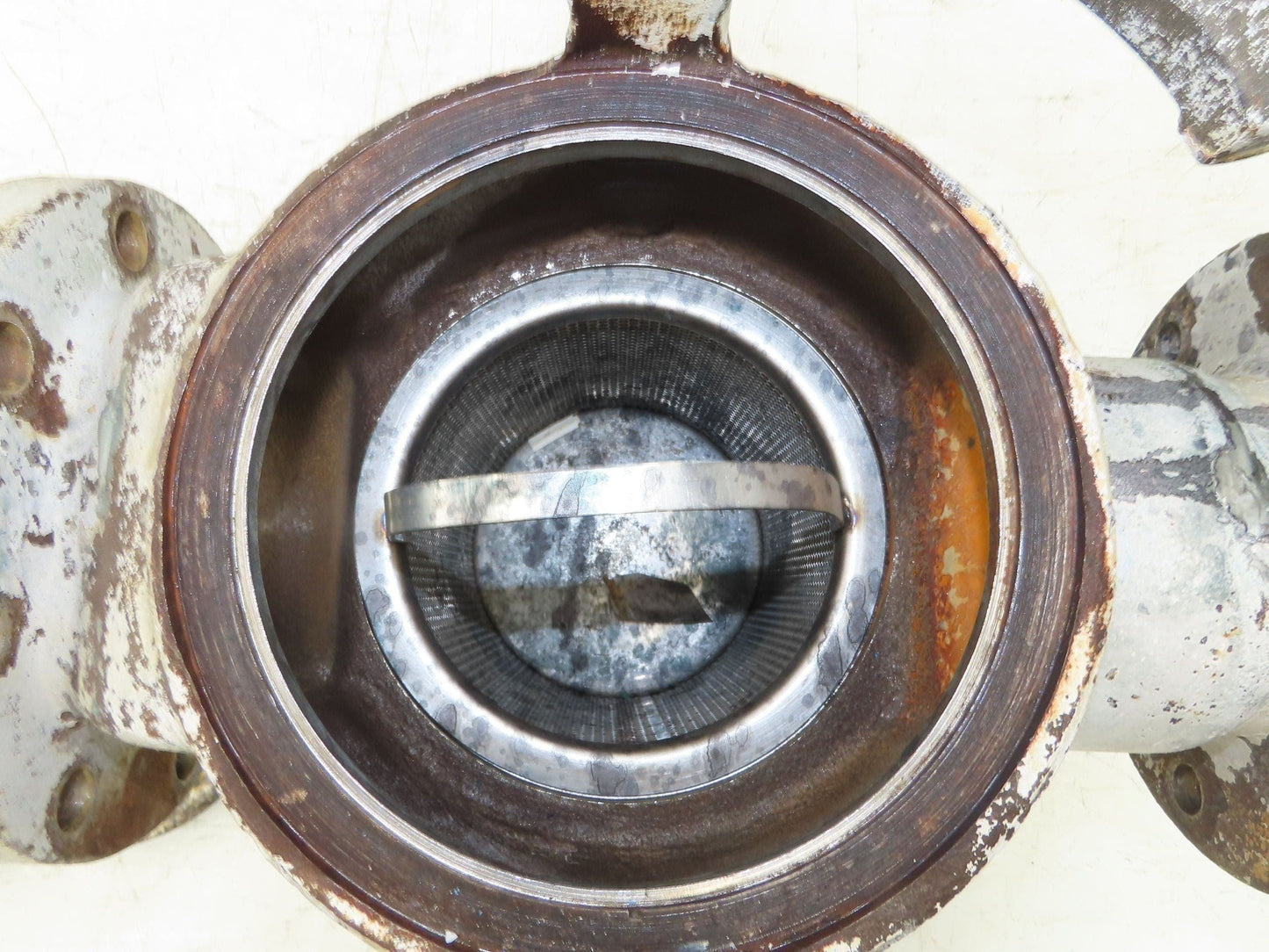 Hayward Model 72 Simplex 4" Inline Basket Strainer Cast Iron 200 PSI Flanged