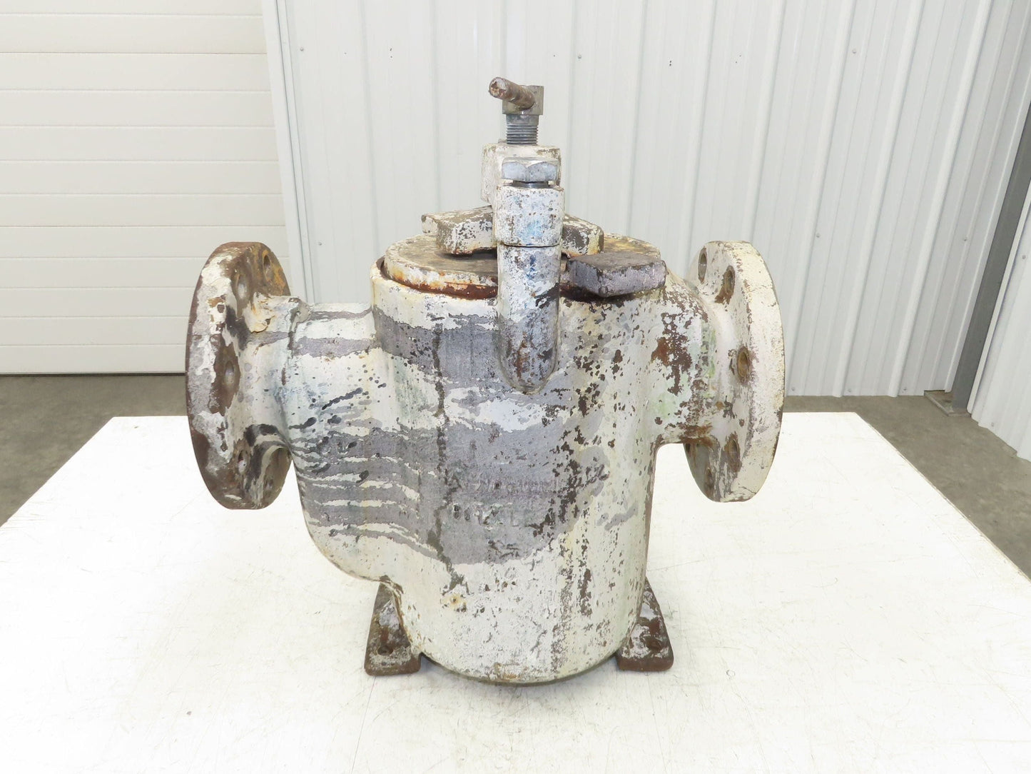 Hayward Model 72 Simplex 4" Inline Basket Strainer Cast Iron 200 PSI Flanged