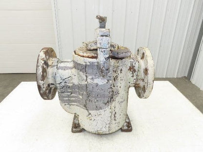 Hayward Model 72 Simplex 4" Inline Basket Strainer Cast Iron 200 PSI Flanged