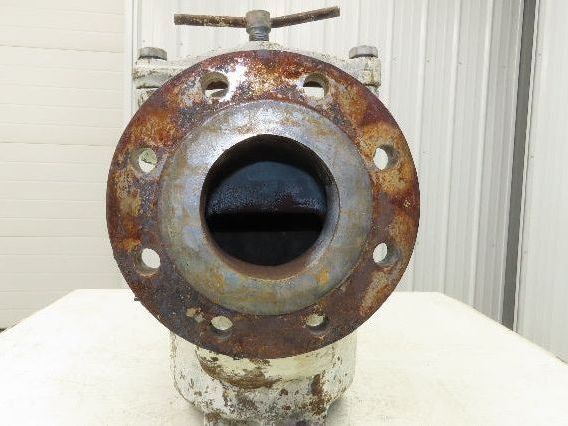 Hayward Model 72 Simplex 4" Inline Basket Strainer Cast Iron 200 PSI Flanged