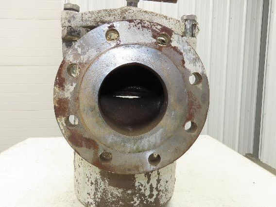 Hayward Model 72 Simplex 4" Inline Basket Strainer Cast Iron 200 PSI Flanged