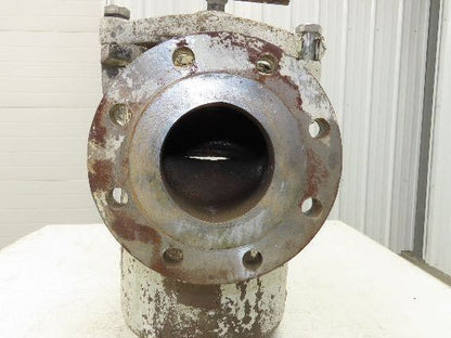 Hayward Model 72 Simplex 4" Inline Basket Strainer Cast Iron 200 PSI Flanged