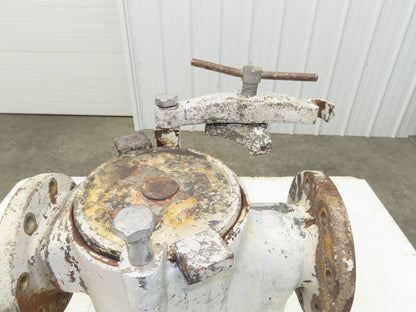 Hayward Model 72 Simplex 4" Inline Basket Strainer Cast Iron 200 PSI Flanged