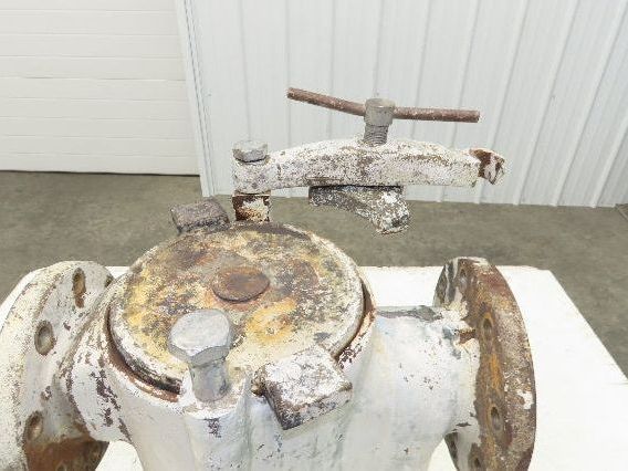 Hayward Model 72 Simplex 4" Inline Basket Strainer Cast Iron 200 PSI Flanged