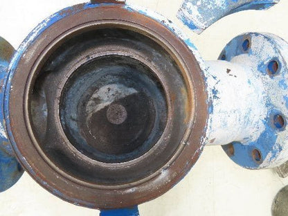 Hayward Model 72 Simplex 4" Inline Basket Strainer Cast Iron 200 PSI Flanged