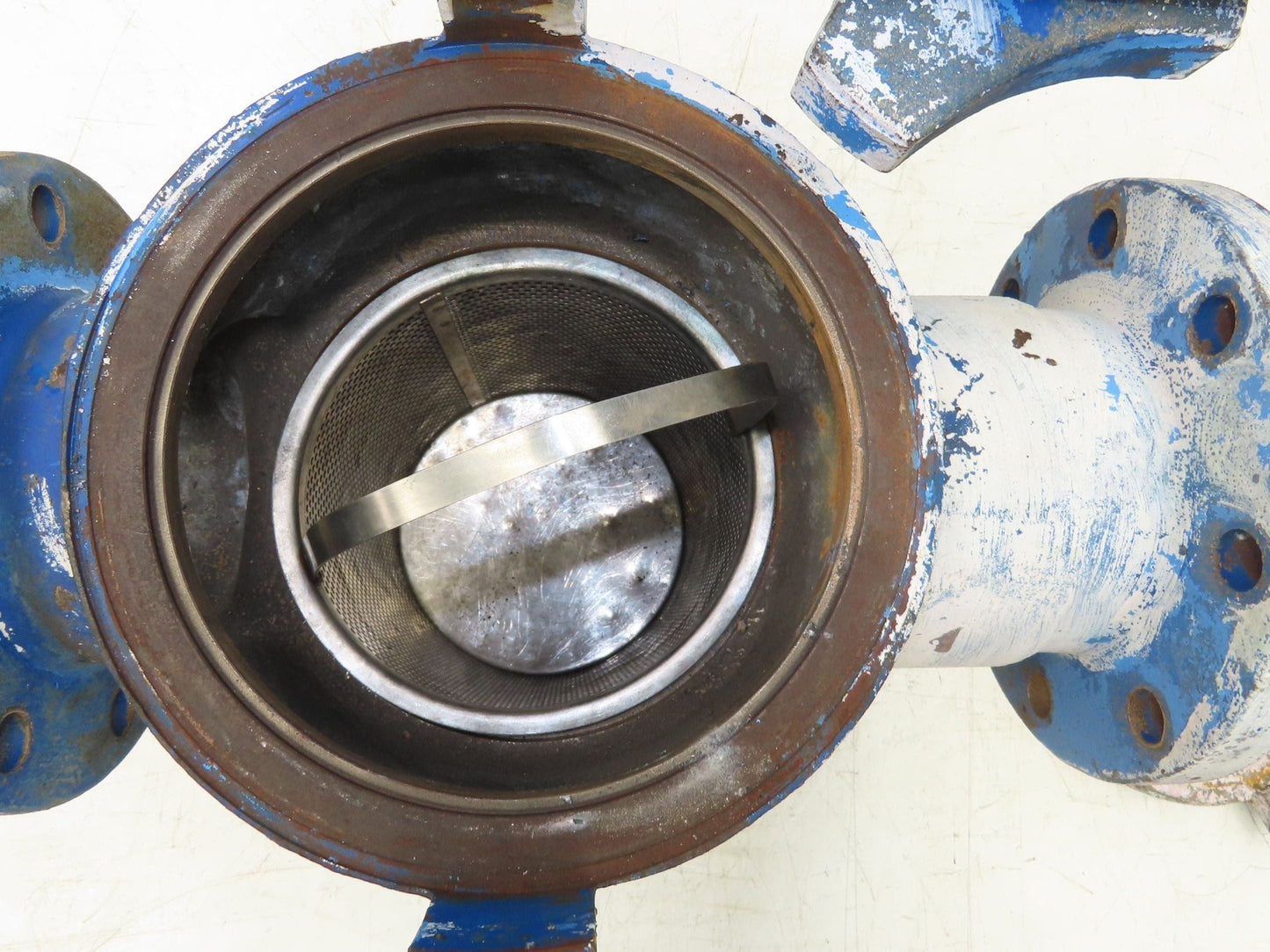 Hayward Model 72 Simplex 4" Inline Basket Strainer Cast Iron 200 PSI Flanged