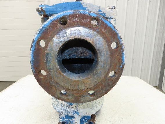 Hayward Model 72 Simplex 4" Inline Basket Strainer Cast Iron 200 PSI Flanged