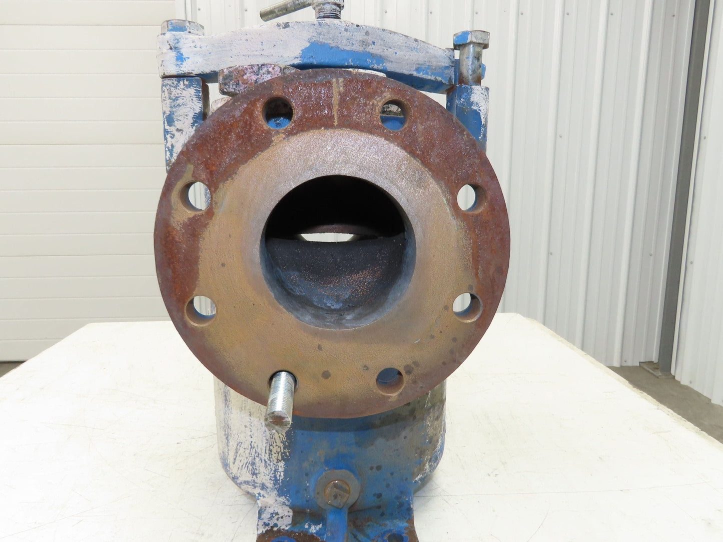 Hayward Model 72 Simplex 4" Inline Basket Strainer Cast Iron 200 PSI Flanged