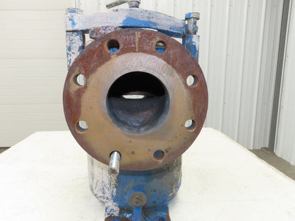 Hayward Model 72 Simplex 4" Inline Basket Strainer Cast Iron 200 PSI Flanged