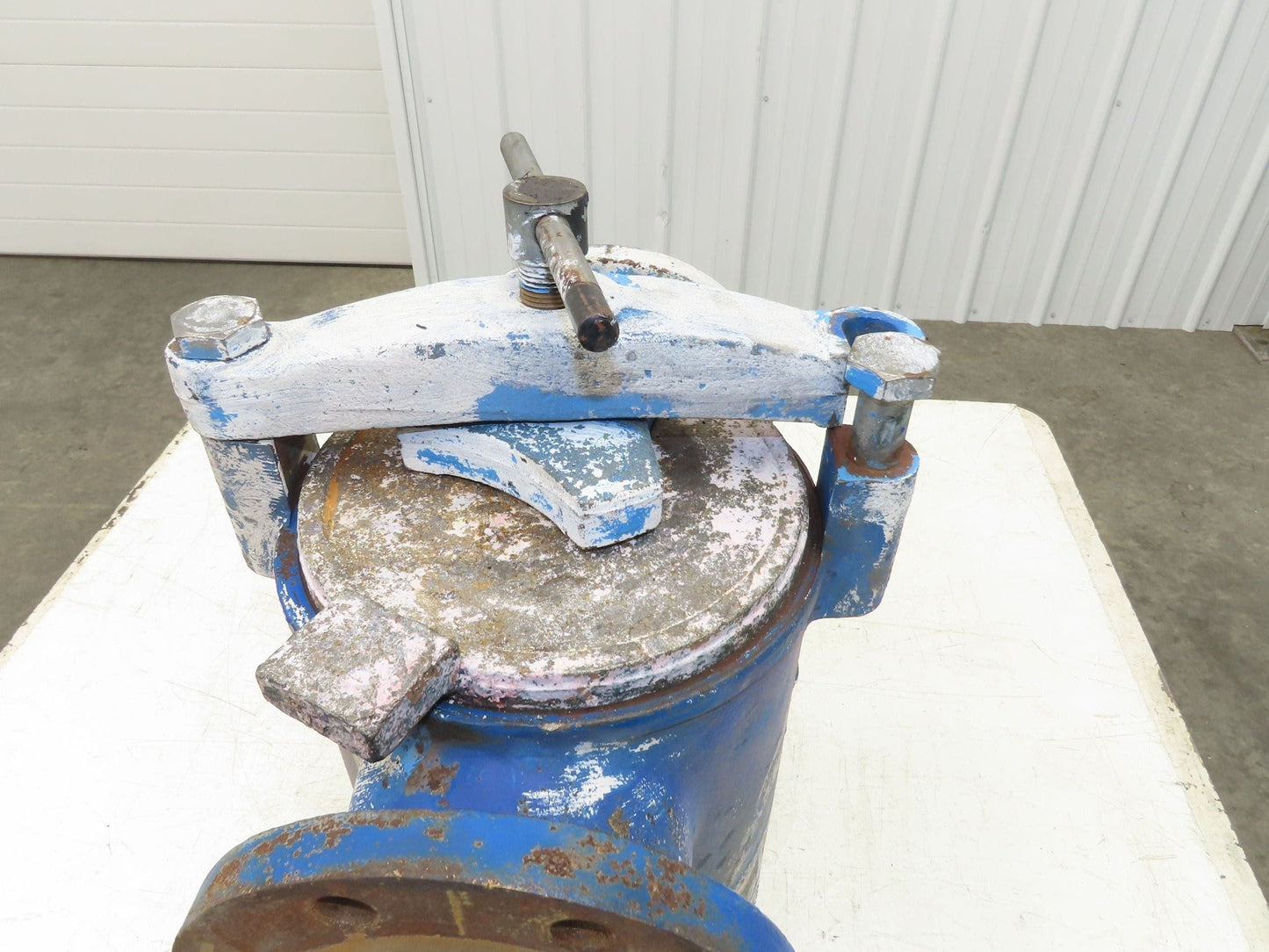 Hayward Model 72 Simplex 4" Inline Basket Strainer Cast Iron 200 PSI Flanged