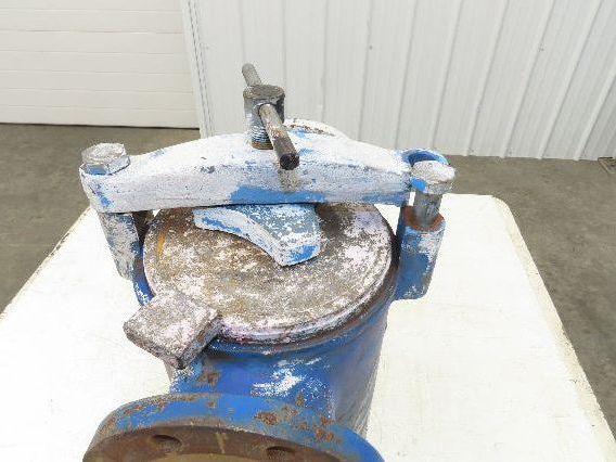 Hayward Model 72 Simplex 4" Inline Basket Strainer Cast Iron 200 PSI Flanged