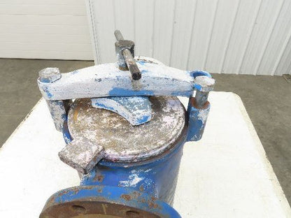 Hayward Model 72 Simplex 4" Inline Basket Strainer Cast Iron 200 PSI Flanged