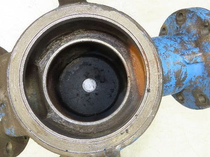 Hayward Model 72 Simplex 4" Inline Basket Strainer Cast Iron 200 PSI Flanged