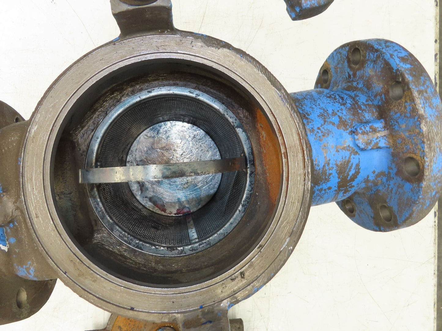 Hayward Model 72 Simplex 4" Inline Basket Strainer Cast Iron 200 PSI Flanged