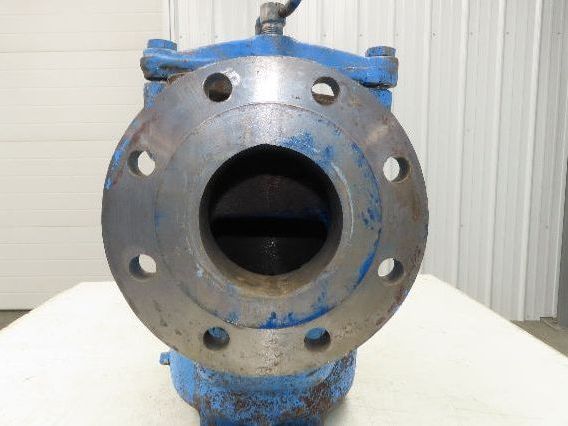 Hayward Model 72 Simplex 4" Inline Basket Strainer Cast Iron 200 PSI Flanged