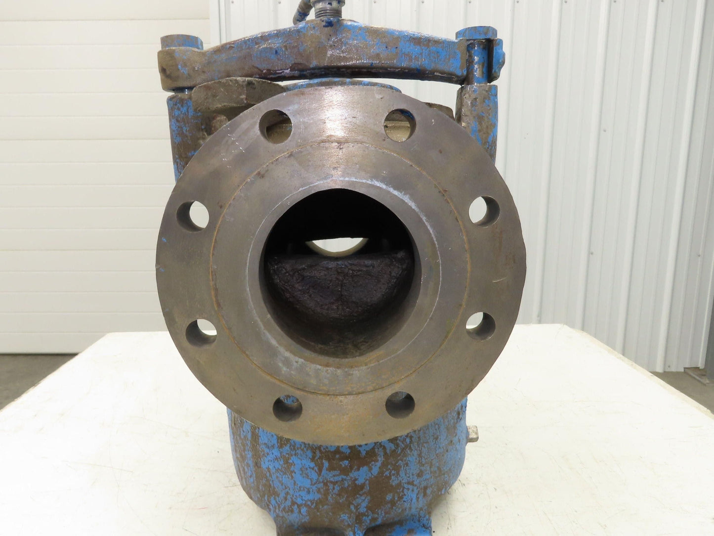 Hayward Model 72 Simplex 4" Inline Basket Strainer Cast Iron 200 PSI Flanged