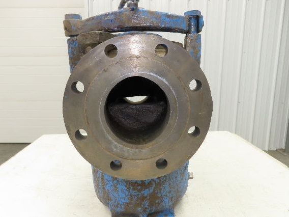 Hayward Model 72 Simplex 4" Inline Basket Strainer Cast Iron 200 PSI Flanged