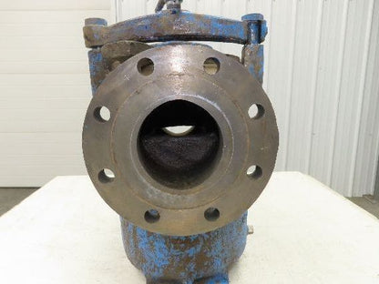 Hayward Model 72 Simplex 4" Inline Basket Strainer Cast Iron 200 PSI Flanged