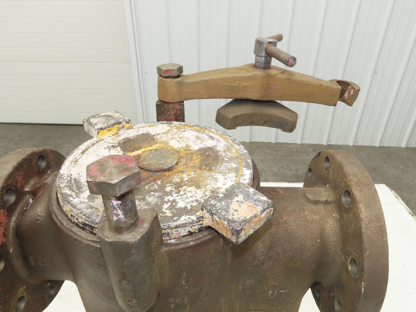 Hayward Model 72 Simplex 4" Inline Basket Strainer Cast Iron 200 PSI Flanged