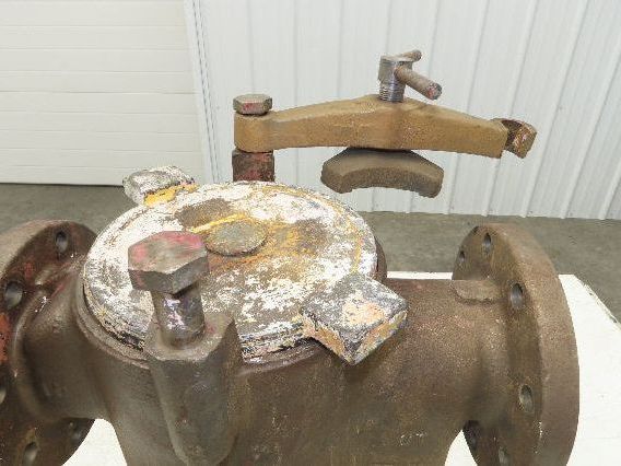 Hayward Model 72 Simplex 4" Inline Basket Strainer Cast Iron 200 PSI Flanged