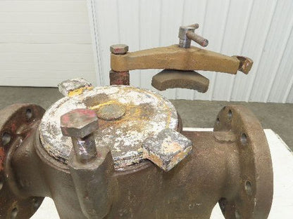 Hayward Model 72 Simplex 4" Inline Basket Strainer Cast Iron 200 PSI Flanged